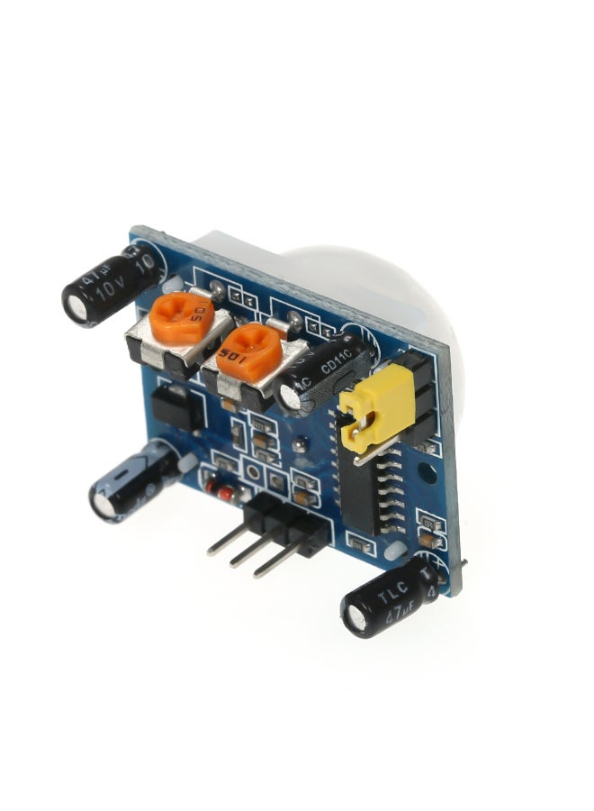 Generic - HC-SR501 PIR Infrared Body Motion Detector For Arduino/Raspberry Pi White - Image 1