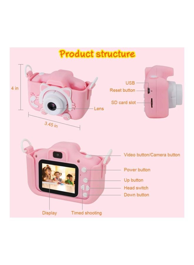 Kids Rechargeable Digital Camera With A USB wire 1080P - Image 4