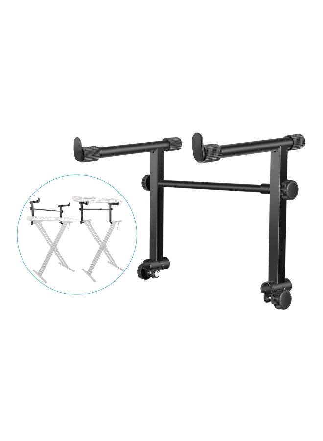 Adjustable Metal Second Tier Keyboard Stand - Image 3