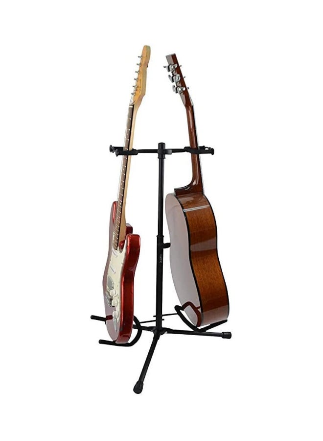 Mike Music Adjustable Double Guitar Holds Stand - Image 4