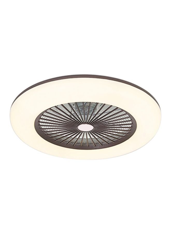 مصباح بإضاءة LED يعمل بالبلوتوث مع مروحة سقف بني 20x55Ø³Ù†ØªÙŠÙ…ØªØ±  - Image 1