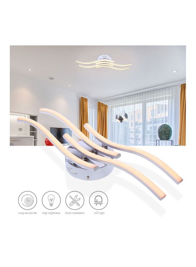 4 Branches LED Waved Light Warm White 37x7.5x15.5cm  - Image 3