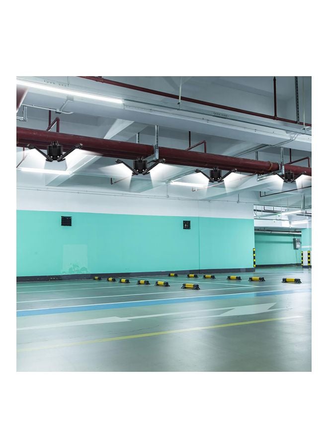 مصباح بإضاءة LED قابل للطي، مكوّن من 3 ألواح. أسود 11x9.5x10.5Ø³Ù†ØªÙŠÙ…ØªØ± - Image 3