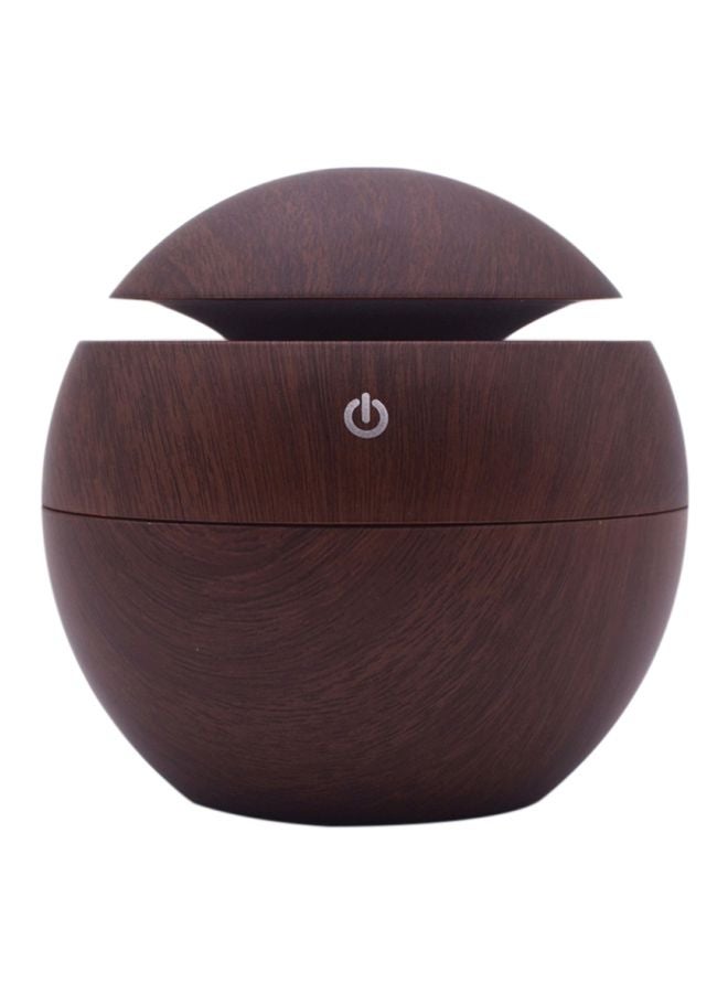Touch Aroma Diffuser Humidifier Brown 9.5x10cm  - Image 1