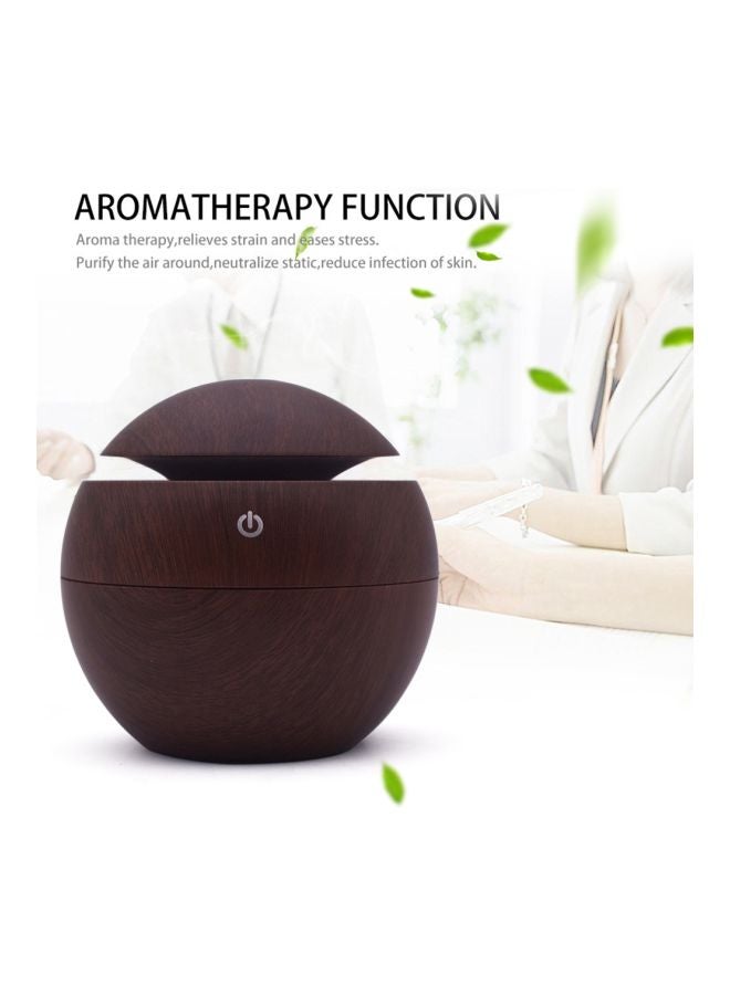 Touch Aroma Diffuser Humidifier Brown 9.5x10cm  - Image 4