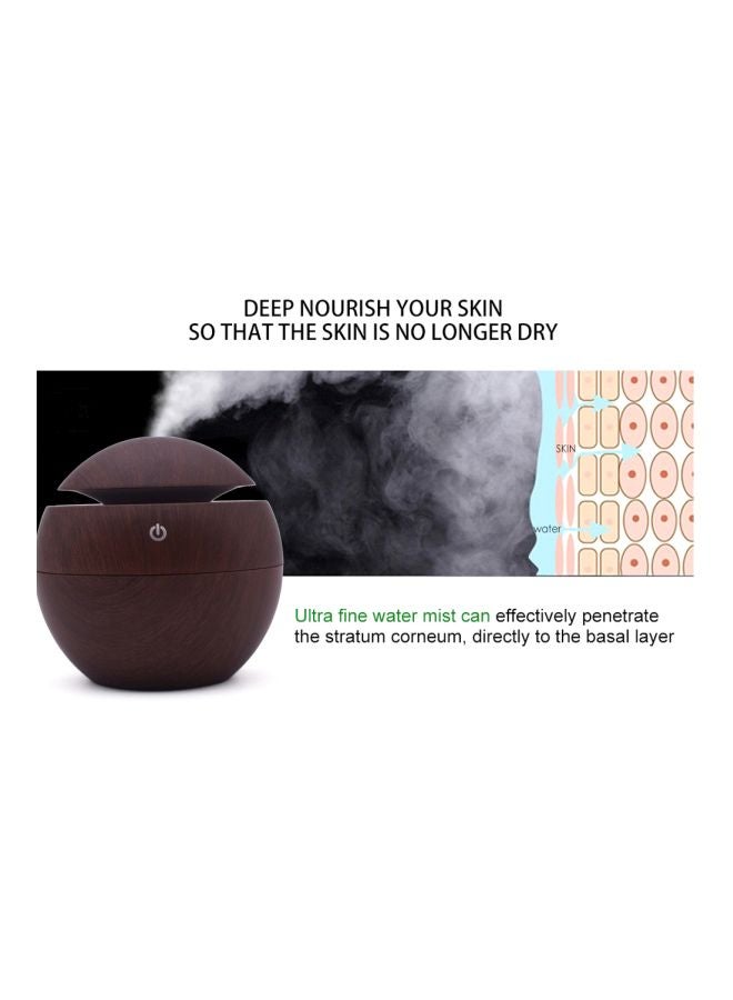 Touch Aroma Diffuser Humidifier Brown 9.5x10cm  - Image 5