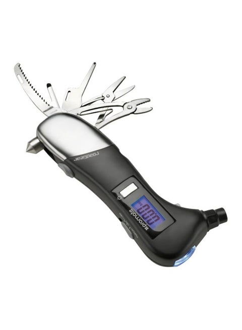 Roadgear Digital Tyre Pressure Gauge With Inbuilt Emergency Tools