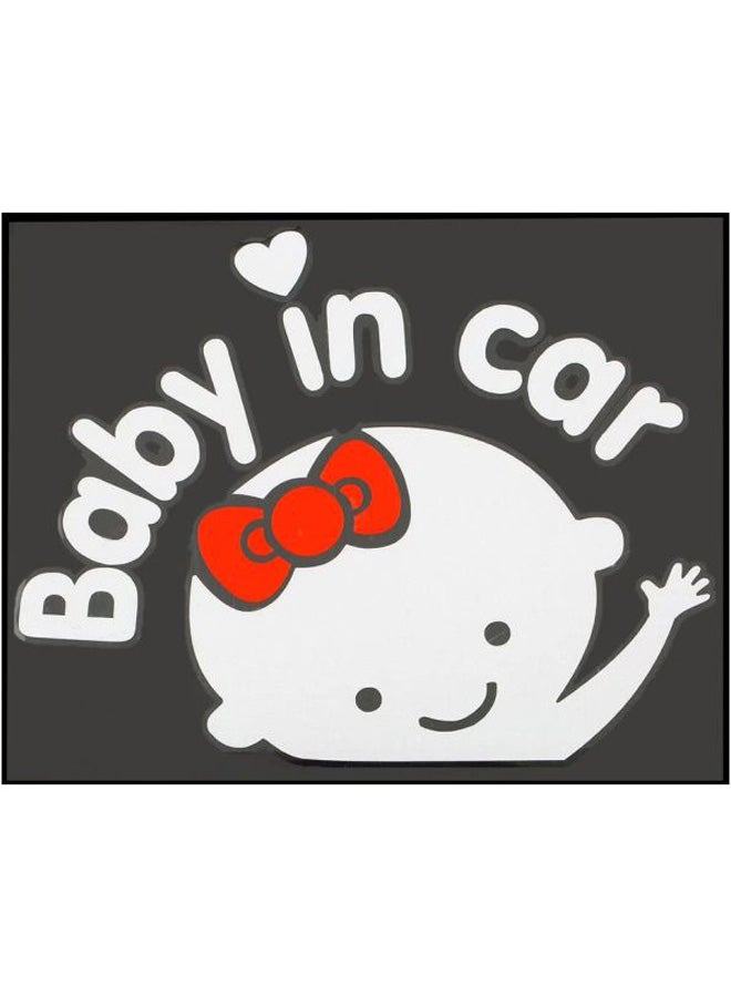 LESHP Reflective Baby Car Sticker - Image 2