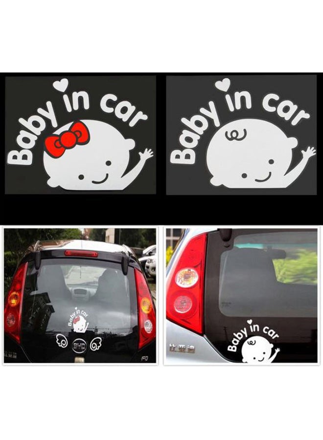 LESHP Reflective Baby Car Sticker - Image 4