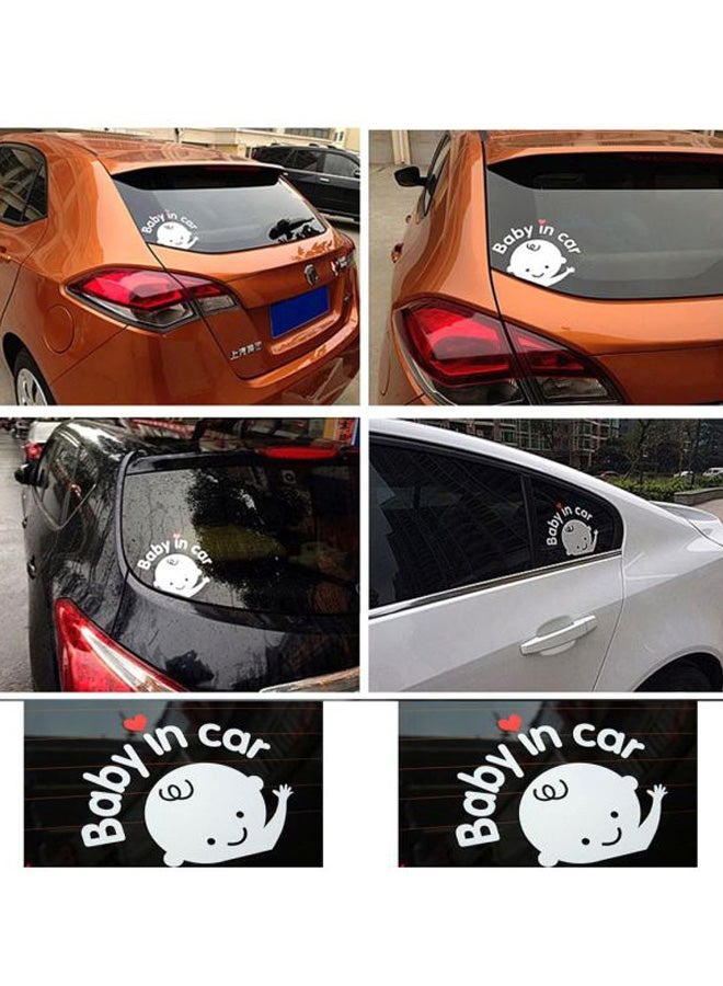 LESHP Reflective Baby Car Sticker - Image 5