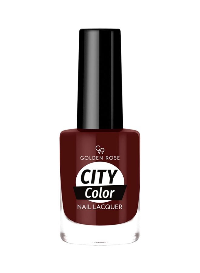 Golden Rose City Color Nail Polish Red - Image 1
