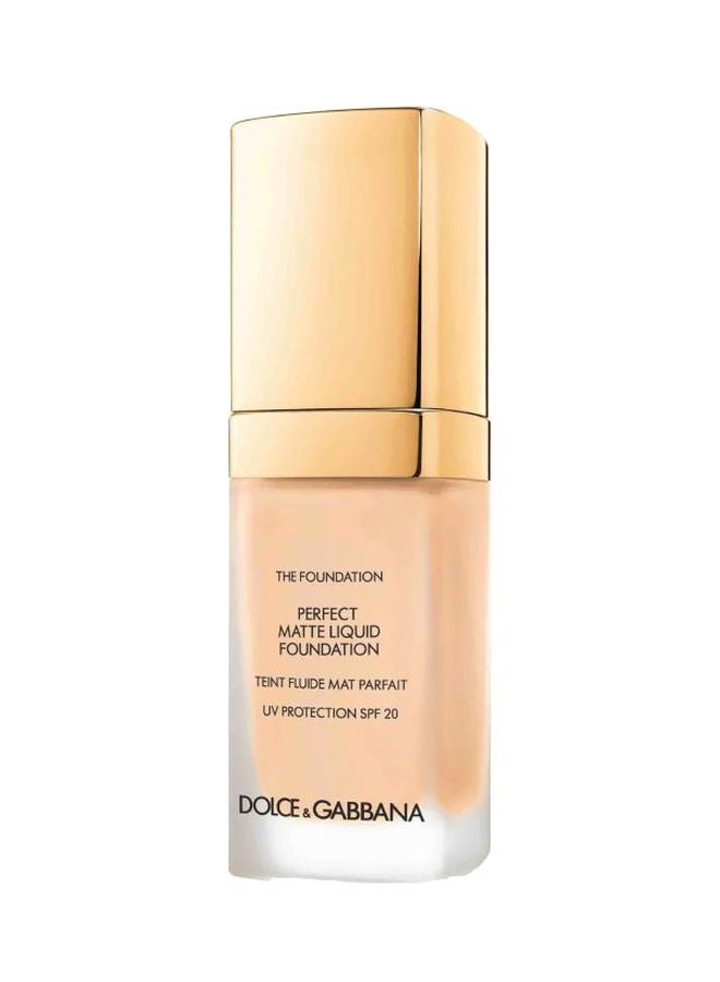 Dolce & Gabbana Velvetskin Perfect Matte Liquid Foundation SPF20 Natural Beige