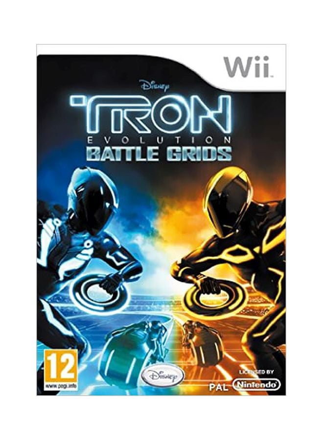 Disney - Tron Evolution: Battle Grids (Intl Version) - Racing - Nintendo Wii - Image 1