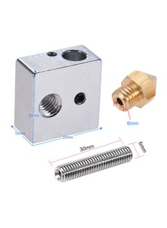 Anet 15-Piece 3D Printer Accessories Set Silver/Gold  - Image 4