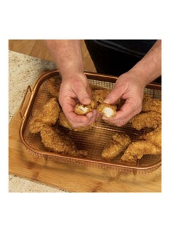 copper chef Non Stick Crisper Tray Copper  - Image 4