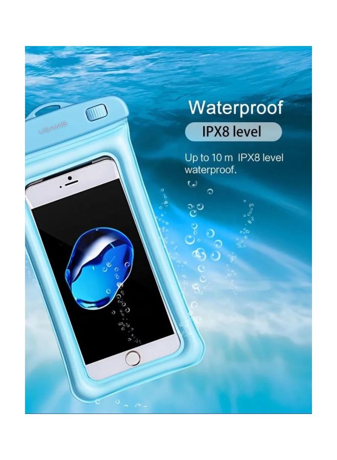 Usams Waterproof Mobile Phone Bag Blue - Image 2