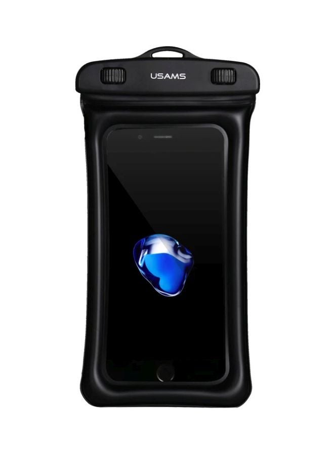 Usams Waterproof Mobile Phone Bag 6-Inch Black - Image 1