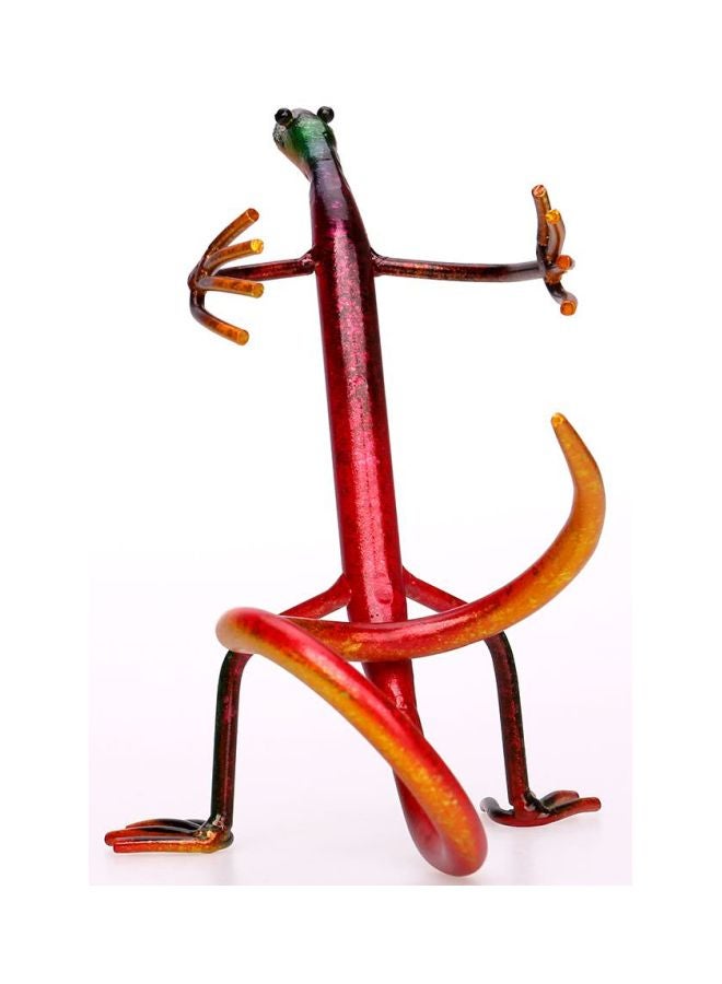 TOOARTS Decorative Metal Bottle Shelf Red/Yellow/Green 24.2cm  - Image 4