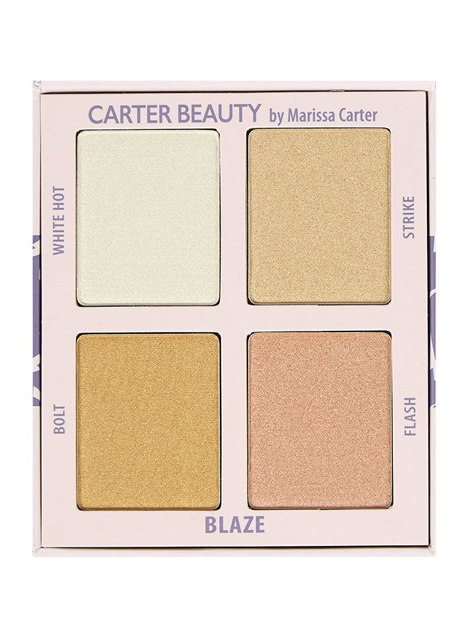Carter Beauty Mini Highlighter Palette Blaze - Image 2
