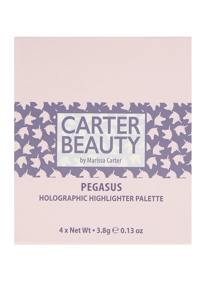 Carter Beauty Mini Highlighter Palette Pegasus  - Image 2