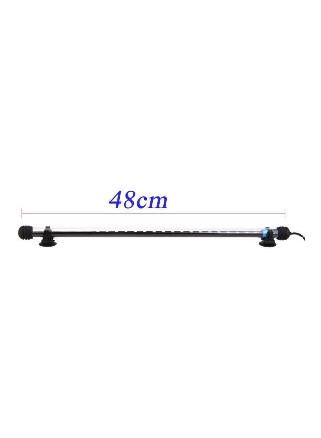 شريط إضاءة لحوض السمك بقابس أمريكي مكون من 24 مصباح LED أزرق 48x2.5x2.5سم - Image 3