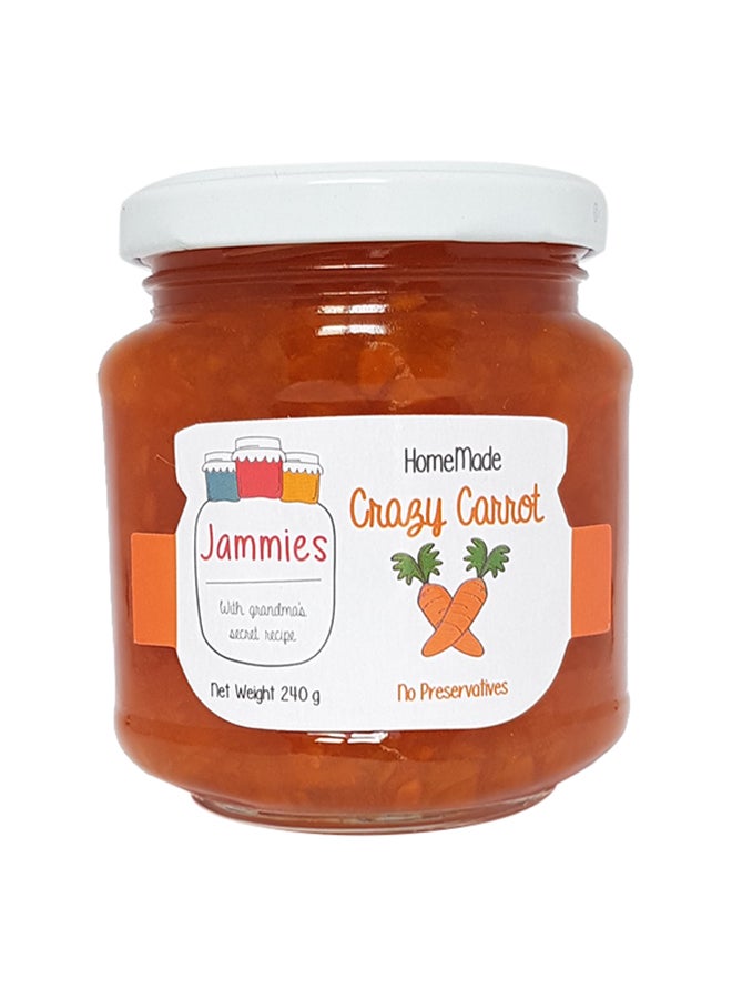 Jammies - Crazy Carrot Jam 240grams - Image 1