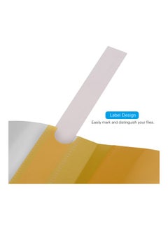 Generic 12-Piece File Protector Yellow  - Image 5