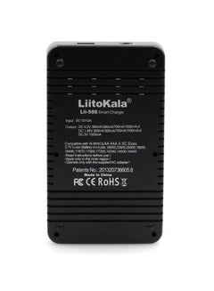 LiitoKala Lii-500 4-Slots LED Smart Battery Charger Black  - Image 2