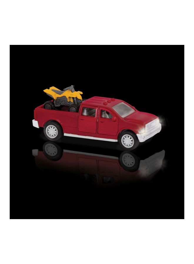 DRIVEN Mini Pick-Up Truck Red - Image 3