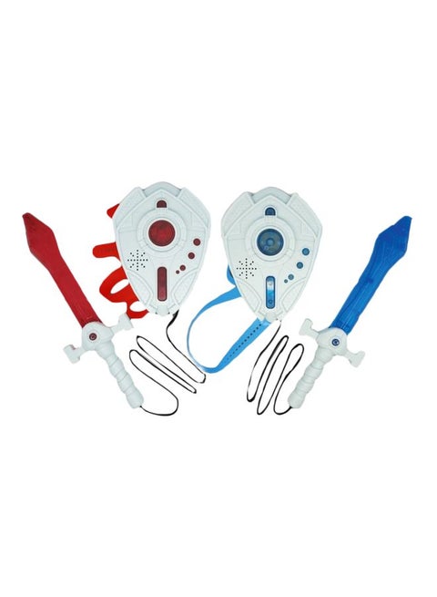 Laser Command- Sword And Shield Set