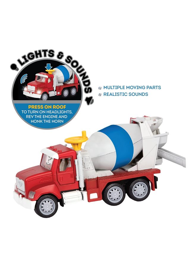 DRIVEN Mini Cement Mixer Truck Multicolour - Image 3