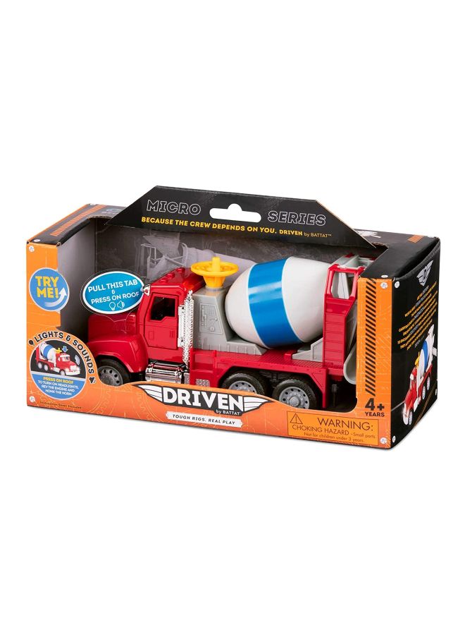 DRIVEN Mini Cement Mixer Truck Multicolour - Image 4