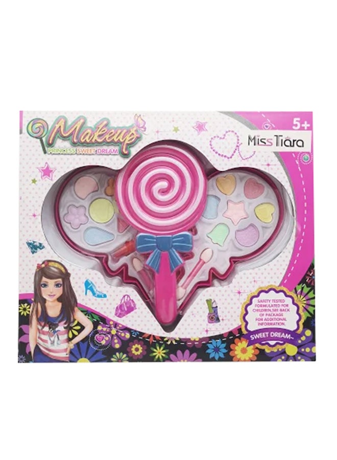 MissTiara Princess Sweet Dream Creative Deluxe Pretend Makeup Play Set For Girls 27x5x23cm  - Image 1