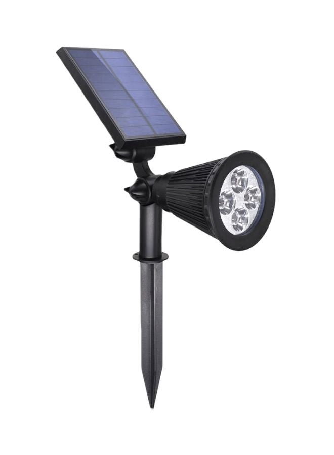 مصباح LED للمناظر الطبيعية يعمل بالطاقة الشمسية أحمر 20سم - Image 1