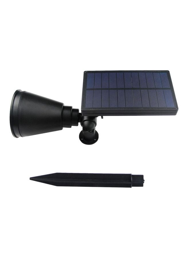 مصباح LED للمناظر الطبيعية يعمل بالطاقة الشمسية أحمر 20سم - Image 2