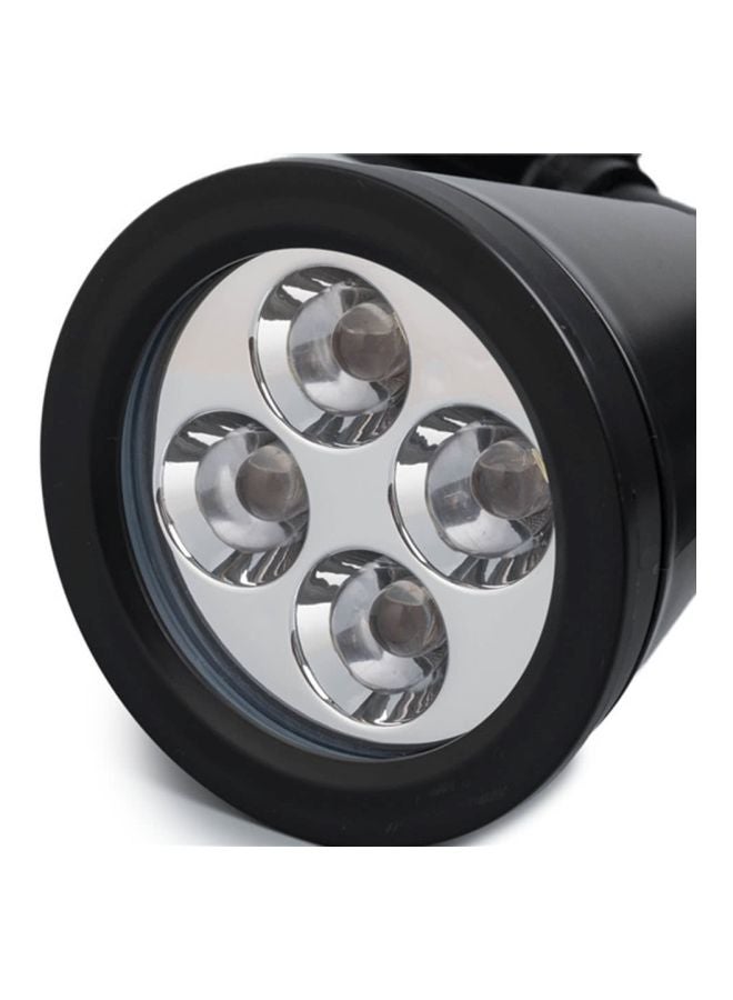 مصباح LED للمناظر الطبيعية يعمل بالطاقة الشمسية أحمر 20سم - Image 3