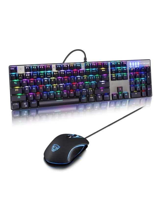 Motospeed - Ck888 Mechanical Gaming Keyboard And Mouse Combo - Image 1