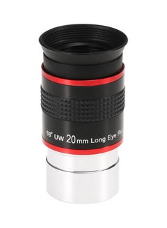 Generic Wide Angle Planetary Telescope Lens Black/Silver/Red  - Image 2