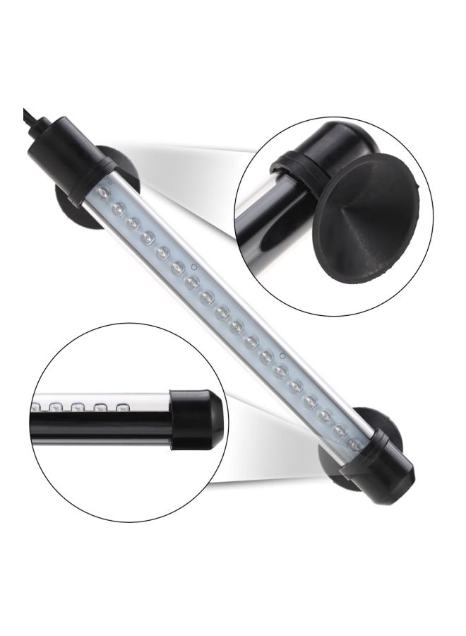 مصباح حوض أسماك قابل للغمر ومضاد للماء أحمر/أخضر/أزرق 7.5بوصة - Image 4