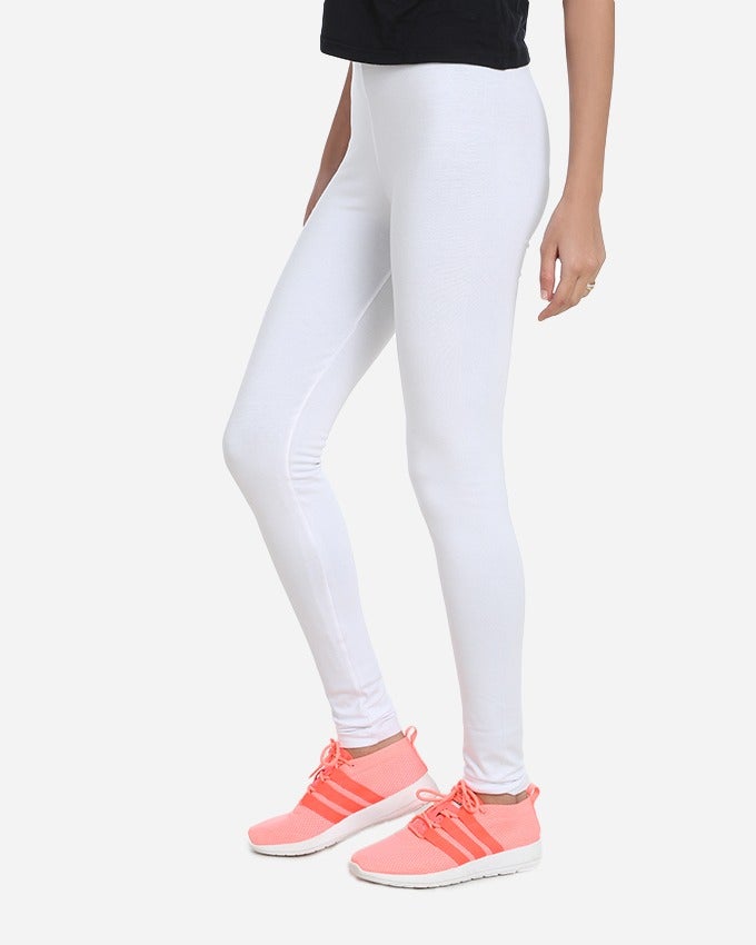 Bella Donna - Slim Leggings White - Image 1
