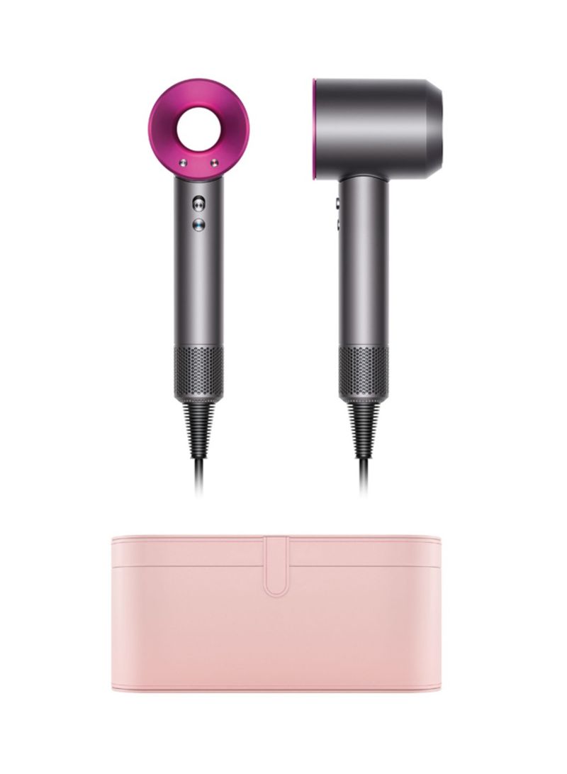 dyson Supersonic Hair Dryer With Free Case Fuschia 24.5cm - Image 1