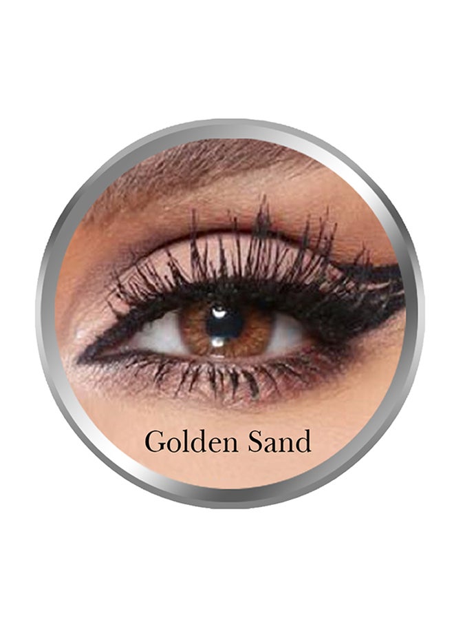 Amara Golden Sand Monthly Disposable Contact Lenses - Image 1