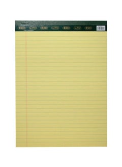 ROCO 40-Piece A4 Legal Writing Pad Set Yellow/Green KSA | Riyadh, Jeddah