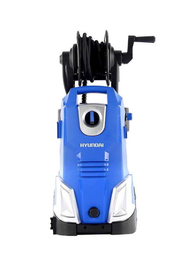 HYUNDAI - High-Pressure Washer With Accessories Blue/White/Black - Image 1