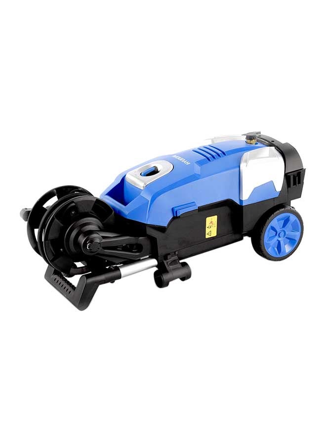 HYUNDAI - High-Pressure Washer With Accessories Blue/White/Black - Image 1