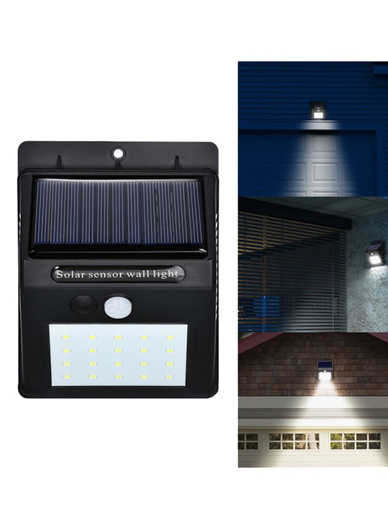 Generic - 20 LED Motion Sensor Solar Light Black - Image 1