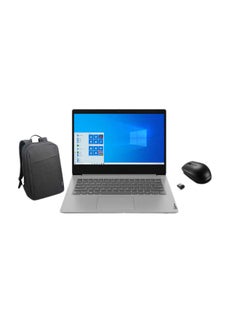 IdeaPad 330 Laptop with 15.6-Inch Display, Intel Core i7-10510U Processsor/8GB RAM/1TB HDD+128GB SSD/NVIDIA GeForce MX330 2GB With B210 Backpack And 300 Wireless Mouse Platinum Grey