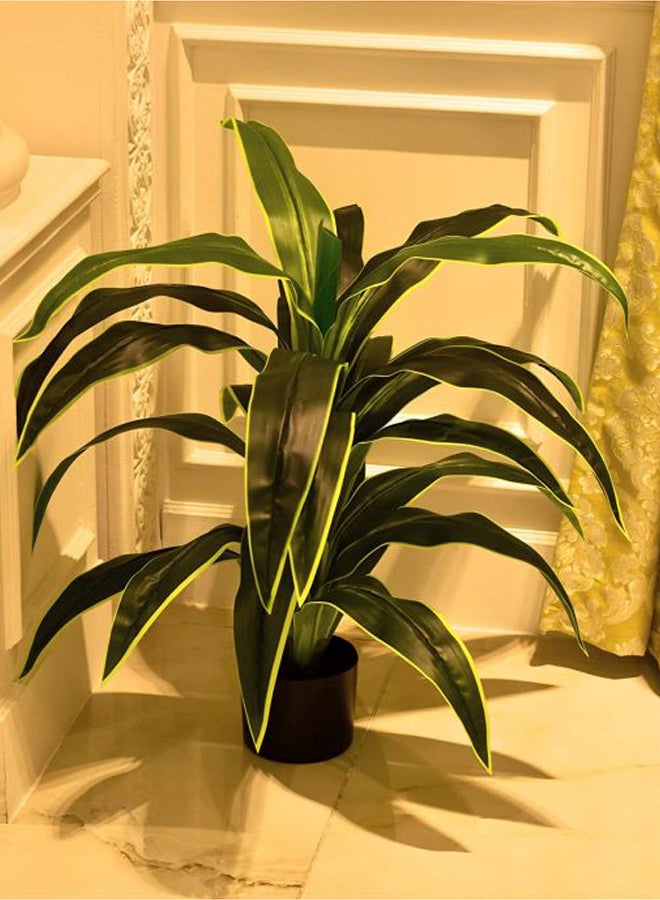 ياتاي نبات أيدع أريجي الصناعي مع أصيص أخضر/أسود 80x70سم - Image 3