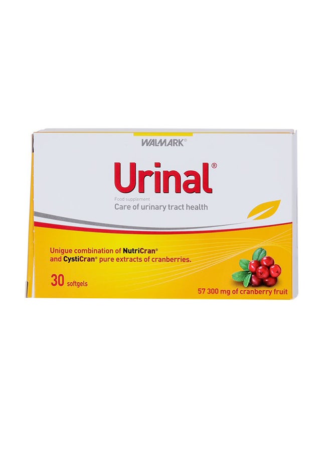 Cranberry Urinal Capsules - 30 Capsules
