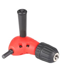 Generic Professional Right Angle Bend Extension Chuck Drill Adapter Red/Black  - Image 3